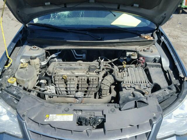 1C3CC5FB4AN205324 - 2010 CHRYSLER SEBRING GRAY photo 7