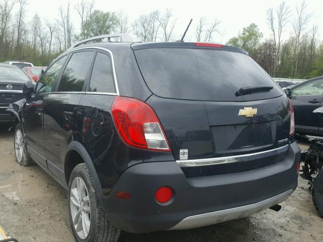 3GNAL2EK3ES537728 - 2014 CHEVROLET CAPTIVA LS 黑色 照片 3