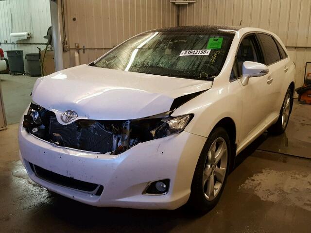 4T3BK3BB7FU109319 - 2015 TOYOTA VENZA LE WHITE photo 2