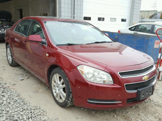 1G1ZJ57728F171001 - 2008 CHEVROLET MALIBU 2LT RED photo 1