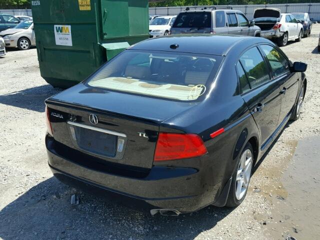 19UUA66204A061523 - 2004 ACURA TL BLACK photo 4