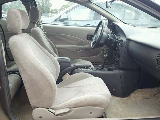 1G8ZR127X1Z112227 - 2001 SATURN SC2 BLACK photo 5