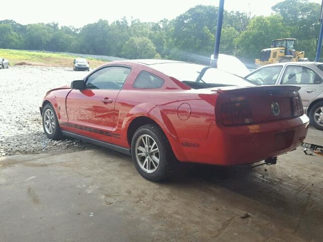 1ZVFT80N075268052 - 2007 FORD MUSTANG RED photo 3