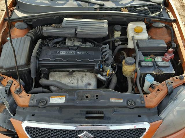 KL5JD66ZX8K962703 - 2008 SUZUKI RENO BASE ORANGE photo 7