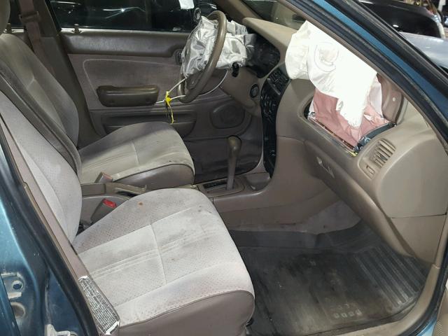 1Y1SK5263SZ087906 - 1995 GEO PRIZM BASE ლურჯი ფოტო 5