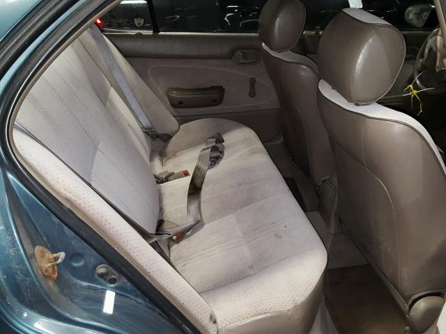 1Y1SK5263SZ087906 - 1995 GEO PRIZM BASE ლურჯი ფოტო 6