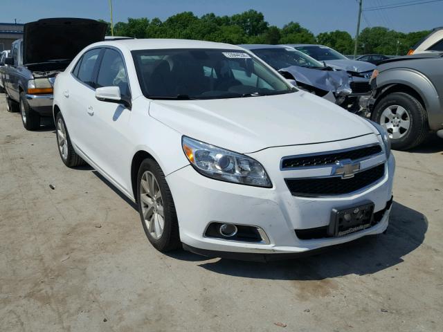 1G11E5SA8DF307453 - 2013 CHEVROLET MALIBU 2LT WHITE photo 1