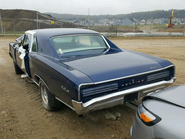 242176G125250 - 1966 PONTIAC GTO BLUE photo 3