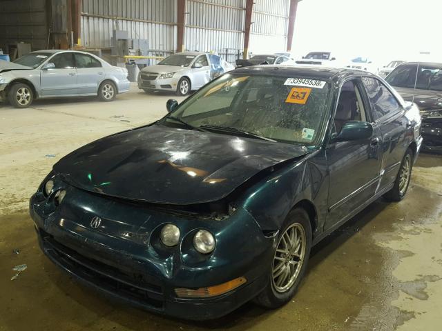 JH4DB8583VS000576 - 1997 ACURA INTEGRA GS GREEN photo 2