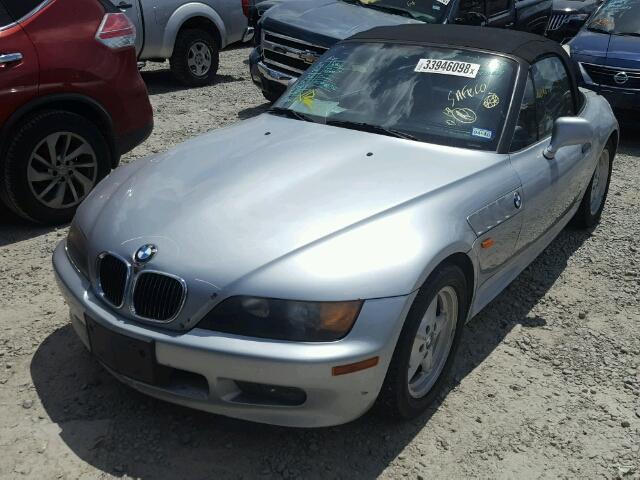 4USCH7324TLB66422 - 1996 BMW Z3 1.9 SILVER photo 2