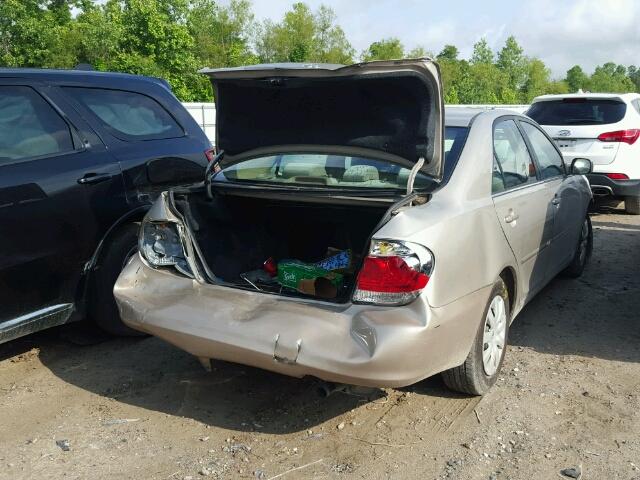 4T1BE32K66U655030 - 2006 TOYOTA CAMRY LE/X BEIGE photo 4