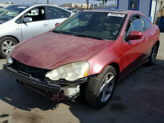 JH4DC53092C032351 - 2002 ACURA RSX TYPE-S RED photo 2