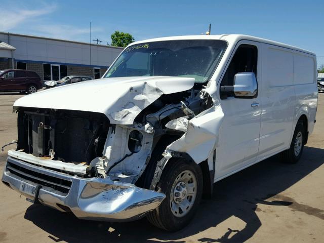 1N6BF0KMXCN113403 - 2012 NISSAN NV 1500 WHITE photo 2