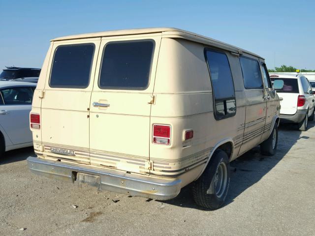 1GBEG25H3D7146812 - 1983 CHEVROLET G20 BEIGE photo 4