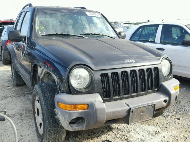 1J4GK48K33W721687 - 2003 JEEP LIBERTY SP CHARCOAL photo 1