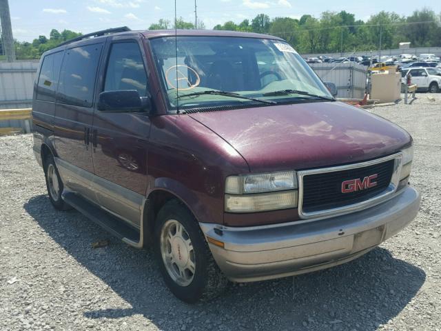 1GKDM19X23B512545 - 2003 GMC SAFARI XT MAROON photo 1