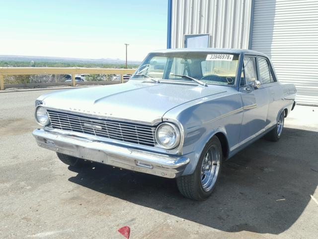 113695N167585 - 1965 CHEVROLET NOVA BLUE photo 2