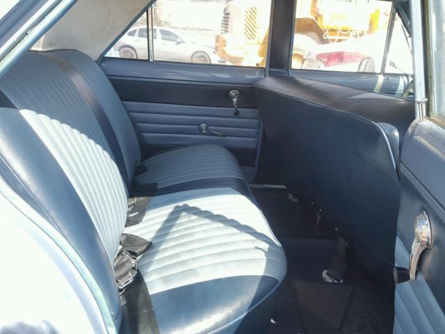 113695N167585 - 1965 CHEVROLET NOVA BLUE photo 6