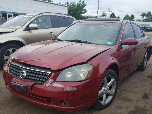 1N4BL11D15C107108 - 2005 NISSAN ALTIMA SE RED photo 2