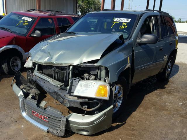 1GKDS13SX42395821 - 2004 GMC ENVOY BEIGE photo 2