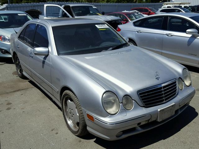 WDBJF74JX1B274504 - 2001 MERCEDES-BENZ E 55 AMG SILVER photo 1