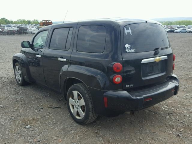 3GNDA13DX6S529564 - 2006 CHEVROLET HHR LS შავი ფოტო 3