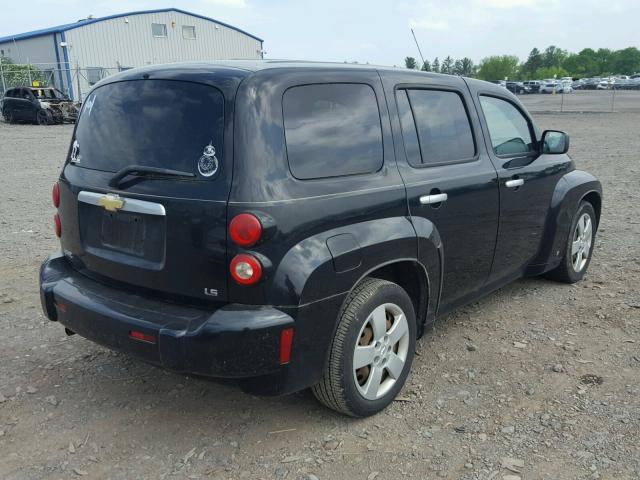 3GNDA13DX6S529564 - 2006 CHEVROLET HHR LS შავი ფოტო 4