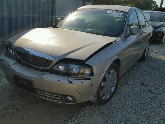 1LNHM87A25Y653504 - 2005 LINCOLN LS Qızıl foto 2