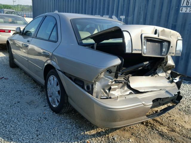 1LNHM87A25Y653504 - 2005 LINCOLN LS Qızıl foto 3