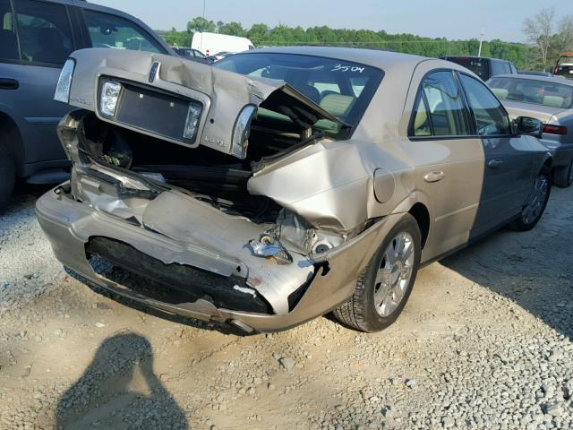 1LNHM87A25Y653504 - 2005 LINCOLN LS GOLD photo 4