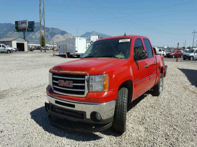 3GTP1VE04BG199523 - 2011 GMC SIERRA RED photo 2