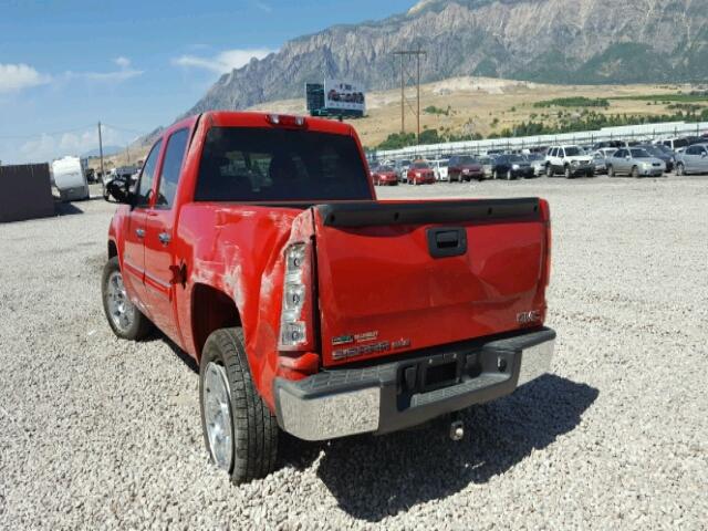 3GTP1VE04BG199523 - 2011 GMC SIERRA RED photo 3