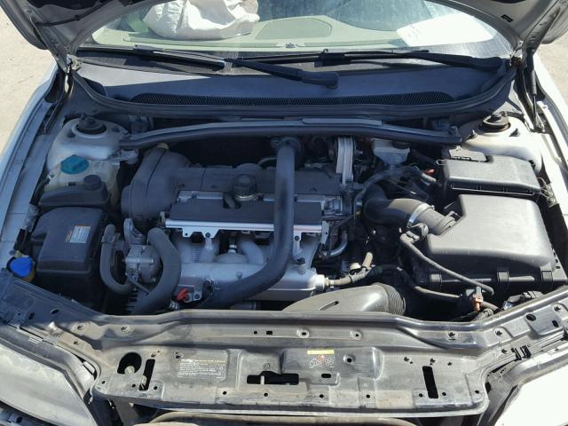 YV1RS592282684675 - 2008 VOLVO S60 2.5T SILVER photo 7