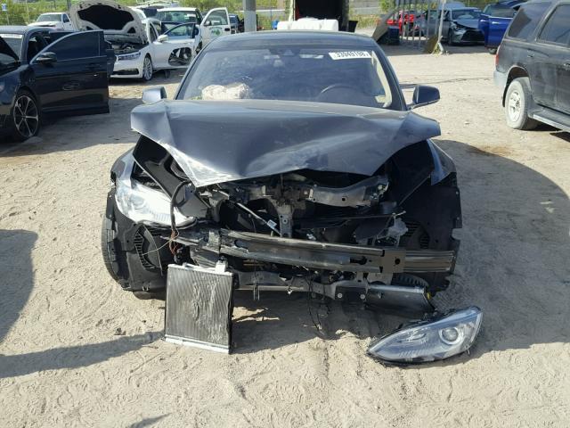 5YJSA1E13GF126796 - 2016 TESLA MODEL S GRAY photo 9