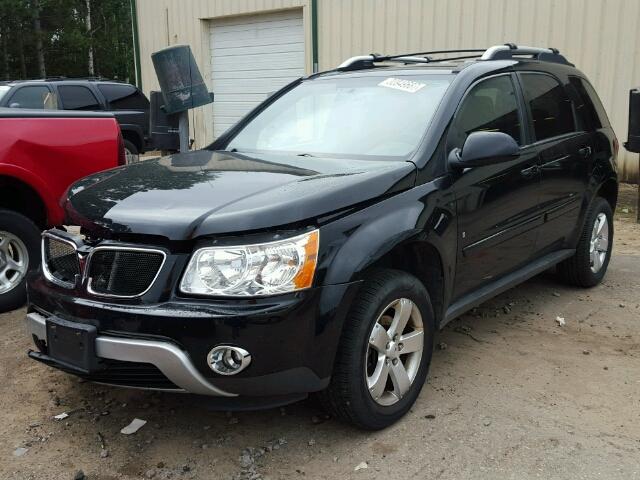 2CKDL63F066077570 - 2006 PONTIAC TORRENT BLACK photo 2