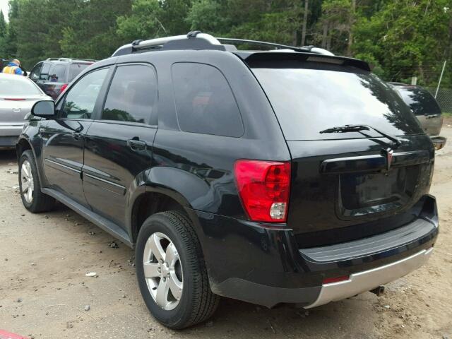 2CKDL63F066077570 - 2006 PONTIAC TORRENT BLACK photo 3