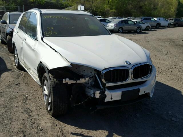 5UXKR0C51F0K66429 - 2015 BMW X5 XDRIVE3 WHITE photo 1