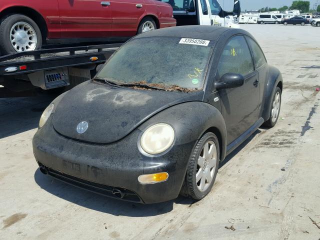 3VWDD21C61M473553 - 2001 VOLKSWAGEN NEW BEETLE 黑色 照片 2