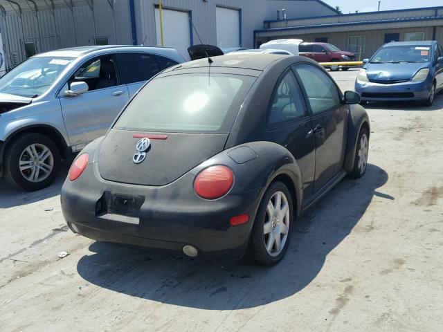 3VWDD21C61M473553 - 2001 VOLKSWAGEN NEW BEETLE 黑色 照片 4