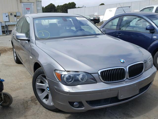WBAHL83598DT12867 - 2008 BMW 750I GRAY photo 1