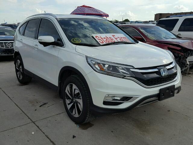 5J6RM3H94FL026750 - 2015 HONDA CR-V TOURI WHITE photo 1