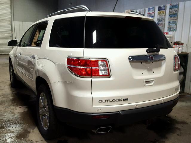 5GZEV33758J161367 - 2008 SATURN OUTLOOK XR თეთრი ფოტო 3