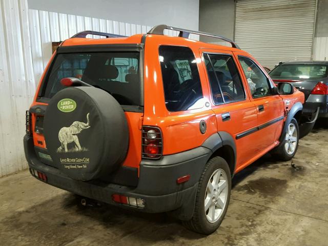 SALNM22223A281004 - 2003 LAND ROVER FREELANDER ORANGE photo 4