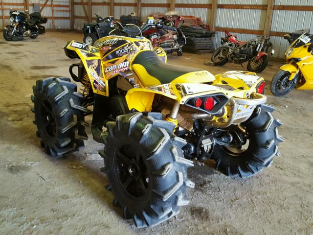 3JBMGAP26FJ000525 - 2015 CAN-AM RENEGADE 1 ყვითელი ფოტო 3