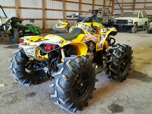 3JBMGAP26FJ000525 - 2015 CAN-AM RENEGADE 1 YELLOW photo 4