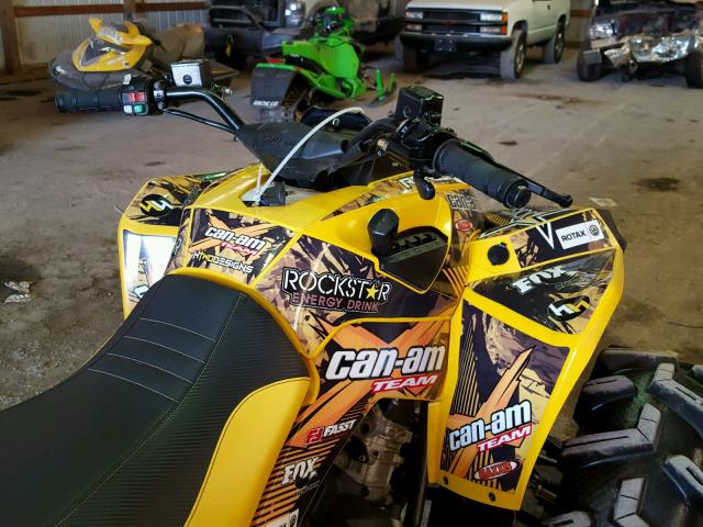 3JBMGAP26FJ000525 - 2015 CAN-AM RENEGADE 1 ყვითელი ფოტო 5