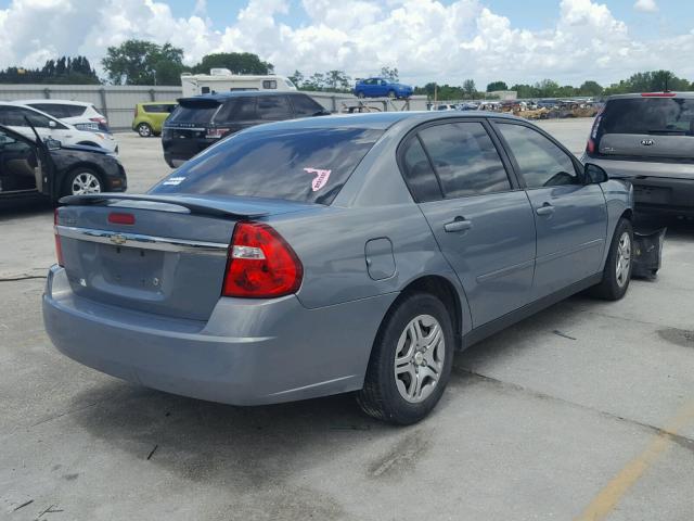 1G1ZS58F28F101596 - 2008 CHEVROLET MALIBU LS ლურჯი ფოტო 4