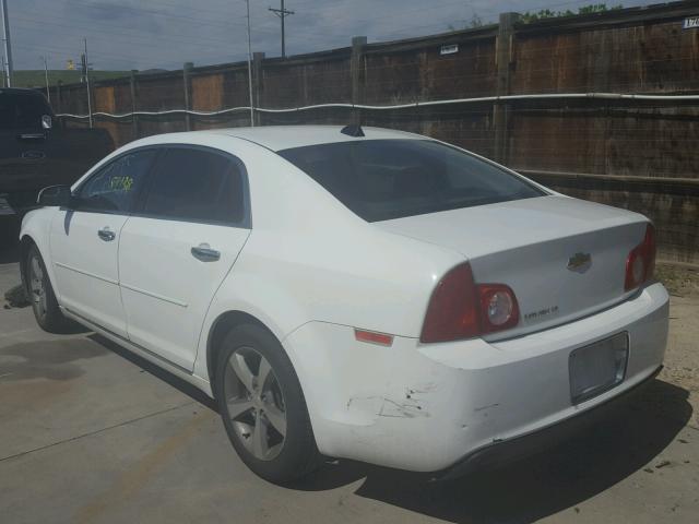 1G1ZC5EU7CF110545 - 2012 CHEVROLET MALIBU 1LT 白色 照片 3