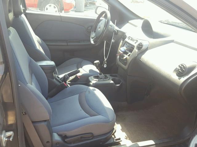 1G8AM12F24Z230733 - 2004 SATURN ION LEVEL SILVER photo 5