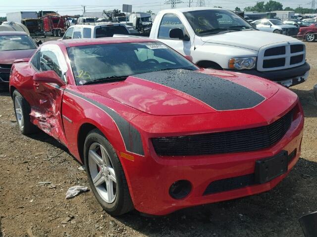 2G1FF1ED4B9129077 - 2011 CHEVROLET CAMARO LT RED photo 1